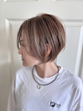 ランバス(Rhombus) ショート　ハイトーン　ハイライト