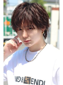 リークフー(Ree cu fuu) シースルーバングナチュラルウルフ透明感カラーナチュラルパーマ