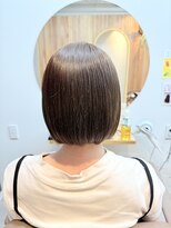 ファクト(FACT SPA)&nbsp;ラテベージュカラー×ボブ