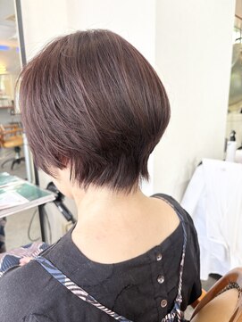 クリュウゲート 吉祥寺店(KURYU GATE) サイドバング×ショートボブ