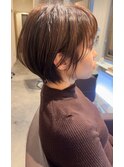大人可愛い丸みショートボブ◎30代40代50代60代