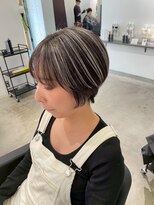 キング 心斎橋店(K!ng)&nbsp;ハイライトカラーミルクティーベージュレイヤーカット