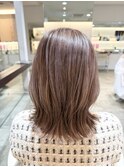 ペールラベンダーハイライト