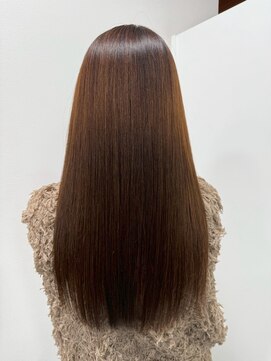 30代ストレート×艶髪質改善