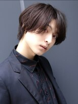 エイド 本店(aid)&nbsp;シースルーマッシュウルフフェイスレイヤーラウンドマッシュ眉毛