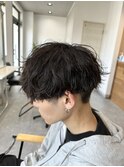 波巻きスパイラル/メンズパーマ/ツイストスパイラルパーマ