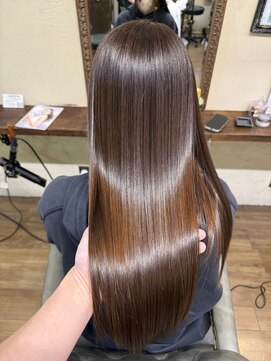 ベレッタ 枚方店(veretta.) 超ダメージ補修の艶髪カラー☆