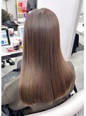 艶髪酸性ストレートグレージュ