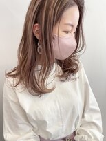 ナナバイロッカ(nana by rocca)&nbsp;透明感ベージュミディ ［髪質改善］