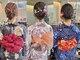 ケンジ 横浜(KENJE)の写真/浴衣着付け＋ヘアセット6600円～で、花火大会や夏祭りの思い出作りを彩ります☆着付けのみもOKです♪