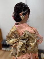 エリリーム(mlilym) 振袖ヘアアレンジ