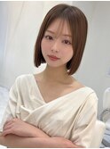 大人ボブ/ボブ/ショートボブ/似合わせカット 20代 30代