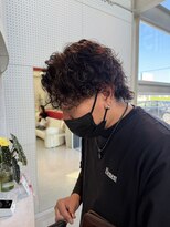 ゴットイズム(GOTTO ISM)&nbsp;岡崎グランジパーマ×スパイラルパーマ