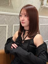 ロンドアベニール 北千住(Lond avenir)&nbsp;結べる長さのボブ/韓国風レイヤーカット/顔周りカット/前髪