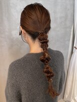 キリ 逗子(kiri)&nbsp;逗子葉山編みおろし結婚式ヘアセットヘアアレンジヘアメイクR143