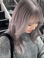 シェリ 天神(CHERIE)&nbsp;《suu.02》white gray【sheer color】