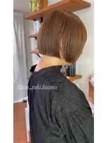 ヘアーサロン凛&nbsp;ミニボブ×白髪ぼかしハイライト
