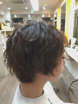 ヘアデザイン ラポール 茨木店(hair design Rapport)&nbsp;ラフ可愛いふんわりくせ毛風エアリーショート☆
