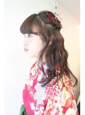 卒業式ヘアーセット