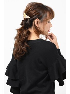アース 大曽根店(HAIR&MAKE EARTH) 華やかローポニーアレンジ【EARTH大曽根】