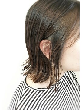 プリーモ ヘアー レガロ(Primo hair REGALO) 【REGALO】秋冬オークルカラー×ミディボブ