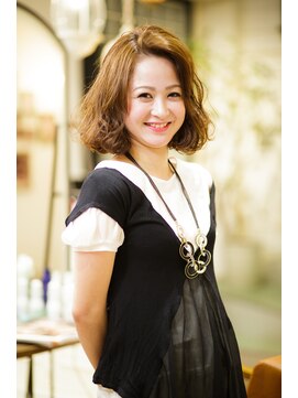 ソーホー ニューヨーク シズオカ(SOHO newyork SHIZUOKA) 【大人可愛い】ウェーブボブスタイル