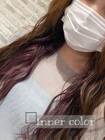 アッシュ 高円寺店(Ash) 《インナーカラー》明るめブラウン×ラベンダー