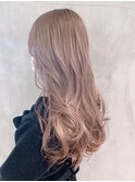 ベージュロング_カーキグレージュマッシュショート_ba319182