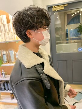 ロンド パルティール 大宮(Lond partir) 紺野紘三ショコラベージュマッシュ魅力倍増カールベビーバング