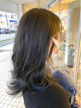エルズ ヘアー L's hair ブルーアッシュ