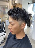 サマーショートパーマ