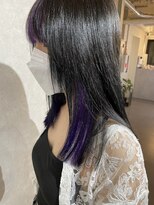 シアン(CYAN)&nbsp;#インナーカラー#ラベンダーカラー#ブリーチ#髪質改善