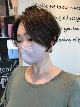 シーズンズ(SEASONS) 【ヘアに透明感を】SEASONS Masaのマッシュショート