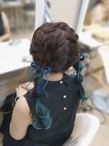 ヘアセットサロン ミント(Hair set salon MINT)&nbsp;髪リボンツインテール