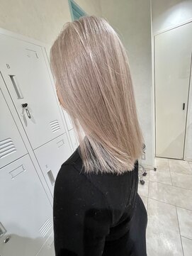 クレア 下北沢(CREA) 白髪ぼかしホワイトシルバーベージュ