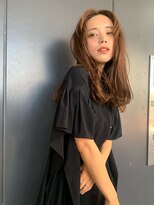 ジエクトカナウ 大阪梅田店(The Ect canow) センター分け　顔周りレイヤー　アッシュカラー　プリカール