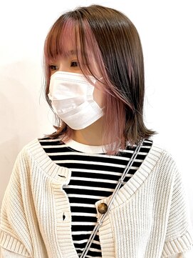 サクラ 岐阜(SAKURA) フェイスフレーミングピンク　岐阜美容室