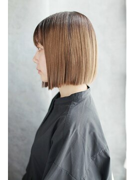 カフープラスエヌ(KAFUU+n) 20代30代40代 タッセルカットでエッジを効かす【彦根】