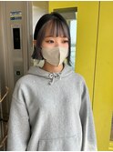 ハイトーンフェイスフレーミング高知美容院10代20代