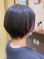 ヘアーズロー(hair's LOWE) 【 hair's LOWE 】ナチュラルショート/ヘッドスパ/小顔カット