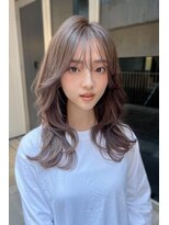 リークフー(Ree cu fuu)&nbsp;10代20代30代40代　前髪　くびれセミロングレイヤー　藤沢