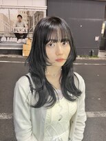 サンド 池袋(sand)&nbsp;韓国風ヘア/姫カット/ベージュカラー/レイヤーカット