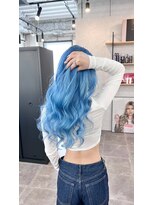 リゲル(rigel)&nbsp;ホワイト×コバルトブルー×グラデーション