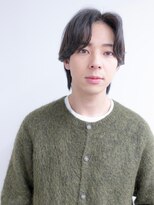 オースティン 調布アミックス(AUSTIN)&nbsp;ツイストパーマ七三オールバックマッシュウルフスリークショート