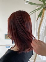 バース ヘアデザイン(Birth hair design) チェリーレッド