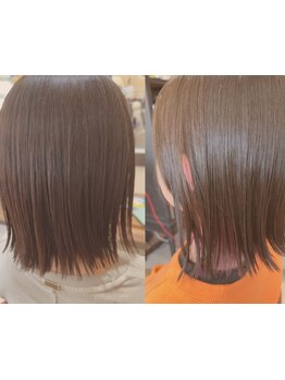 ＊髪質改善トリートメント＊≪うるツヤ冠が艶めく美髪にうっとり♪≫見た目だけでなく深部まで補修♪