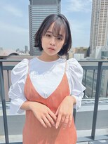 バランス 天王寺店(Balance)&nbsp;愛されナチュラルカール似合わせカットフルバング