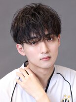 リップス 仙台annex(LIPPS)&nbsp;スパイラルパーマ刈り上げマッシュ韓国ヘア韓流ショート