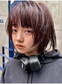 イメチェン前髪小顔ショート_銀座