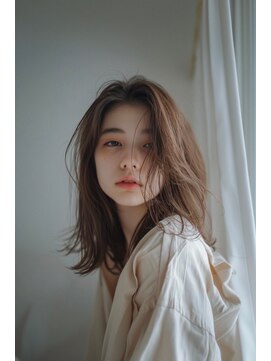 ルル(Lulu) アッシュベージュ レイヤーカット